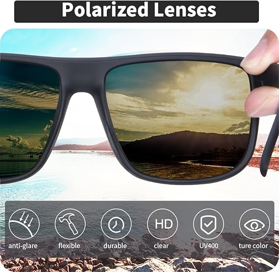 Unisex Polarized Sunglasses