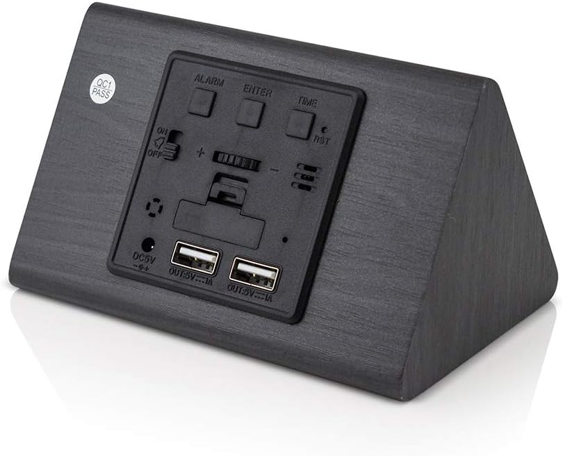 Digital Desk Clock with Alarm