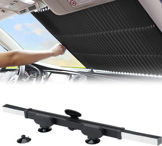 Retractable Car Windshield Sunshade
